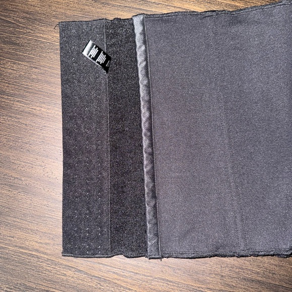 Skims Waist Trainer Hook And Eye Closure Black Nylon Spandex Women’s Size Large - Picture 5 of 8